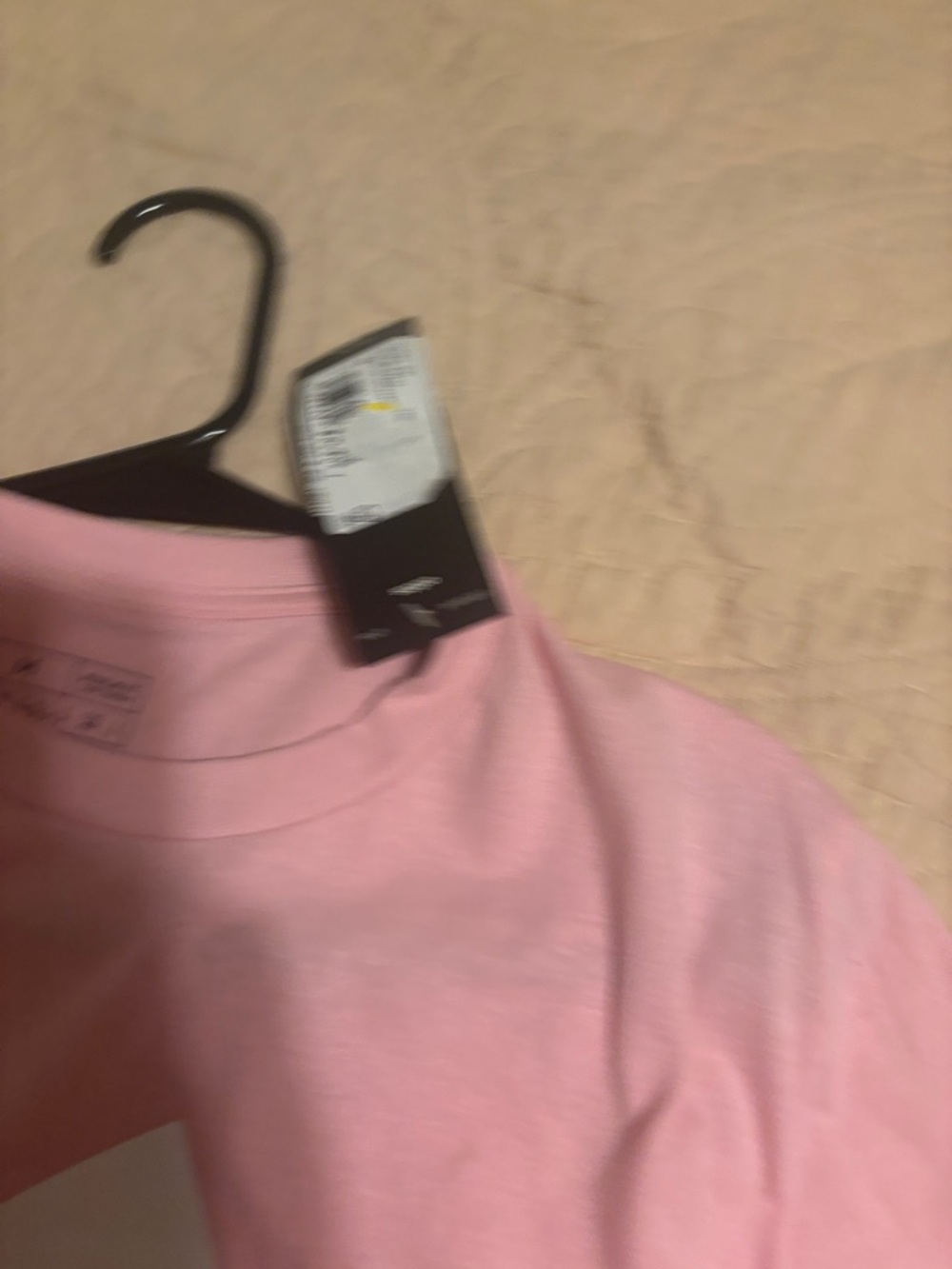 adidas Pink Short Sleeve Logo Tee - Picture 7 of 8